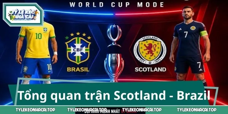 Tổng quan trước trận Scotland - Brazil