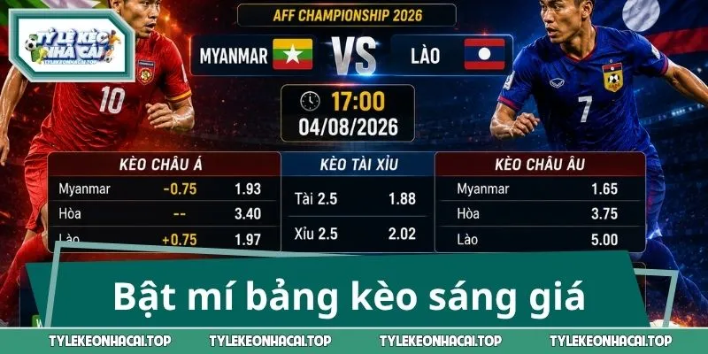 Bật mí bảng kèo sáng giá đem lại lợi nhuận cao