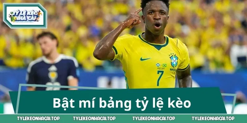 Bật mí bảng tỷ lệ kèo trong trận bóng