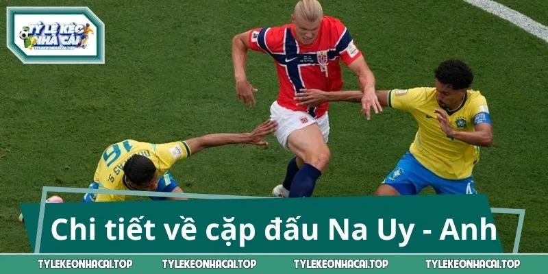 Chi tiết về cặp đấu Na Uy - Anh