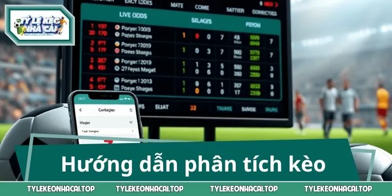 Hướng dẫn phân tích kèo chuẩn không cần chỉnh